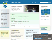 Tablet Screenshot of obcina-kanal.si